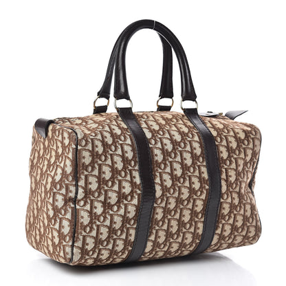 Christian Dior Monogram Boston Brown 3 of 10