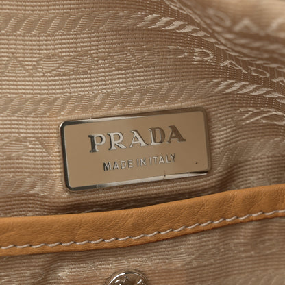 Prada Vitello Daino Bowler Bag Sughero 6 of 14