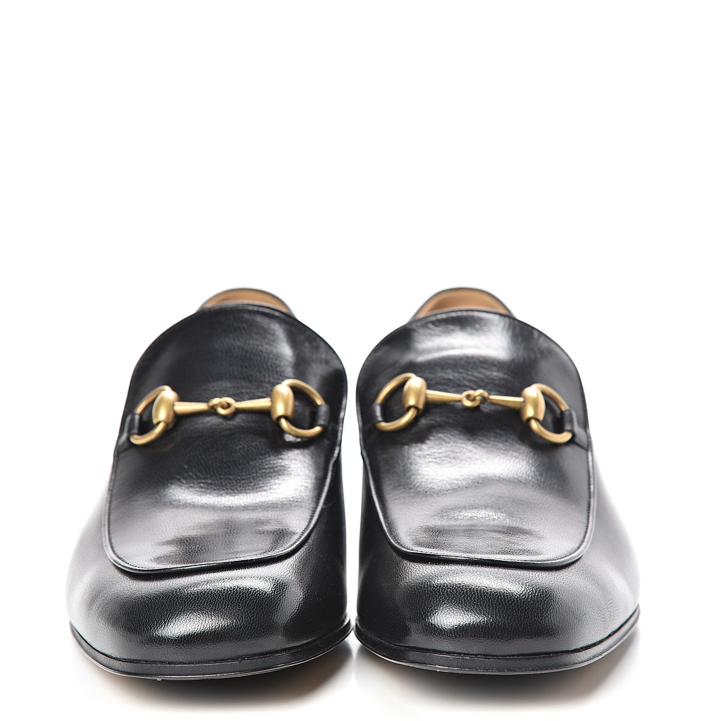 Goatskin Mens Horsebit Loafers 8 Black
