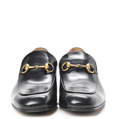 Gucci Goatskin Mens Horsebit Loafers 8 Black 2 of 8