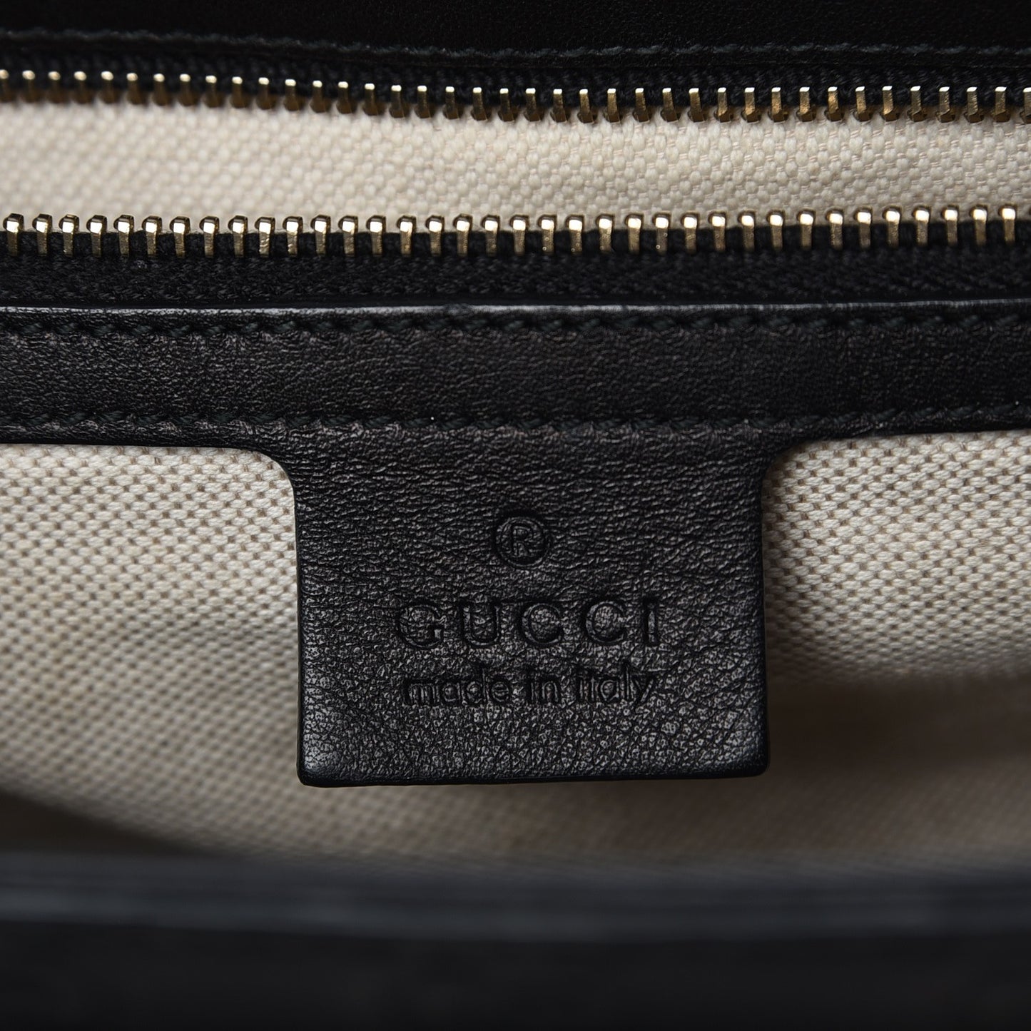 Guccissima Large Emily Chain Shoulder Bag Black