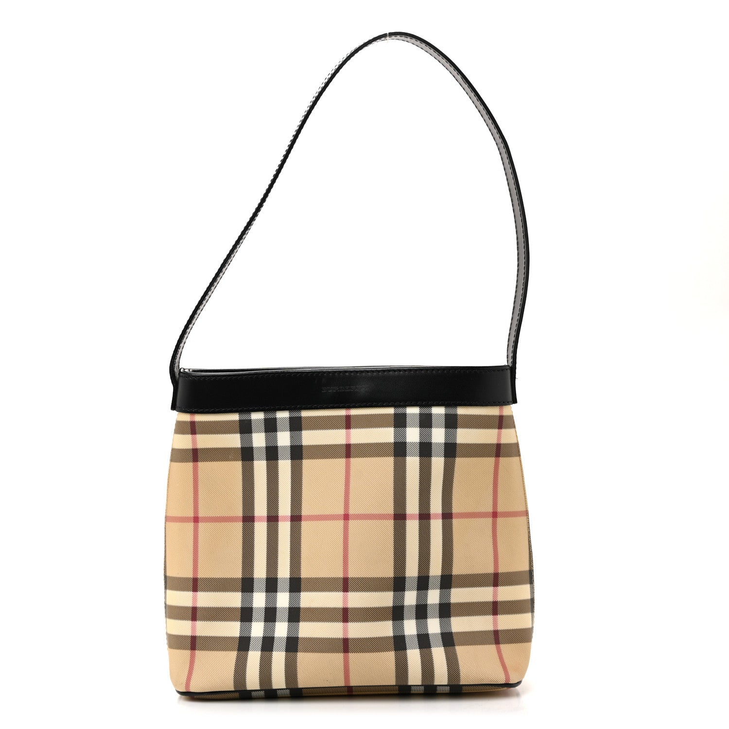 Burberry Prorsum House Check Shoulder Bag Black 1 of 10