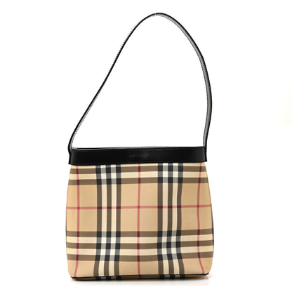 Burberry Prorsum House Check Shoulder Bag Black 1 of 10