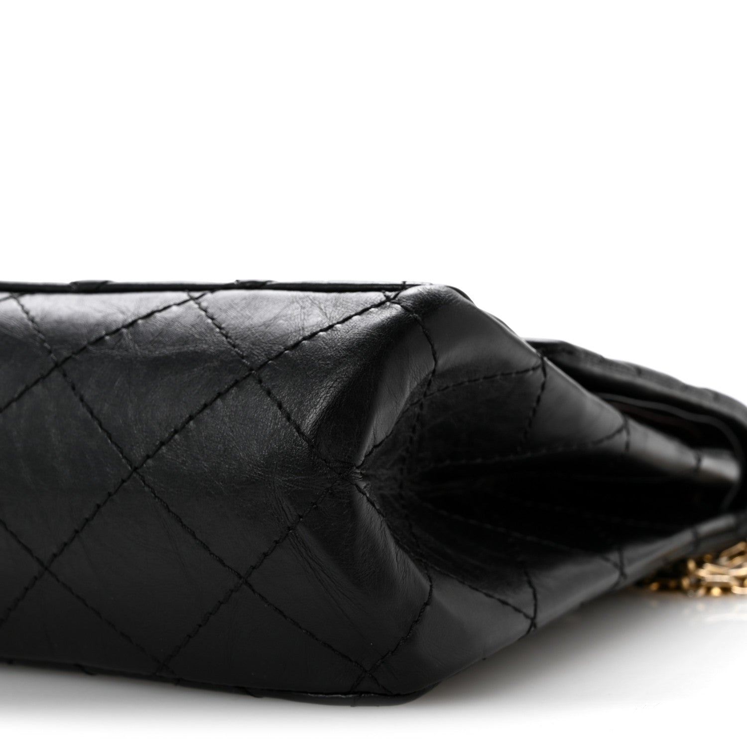 Chanel Aged Calfskin Quilted 2.55 Reissue 227 Flap Black 10 of 12