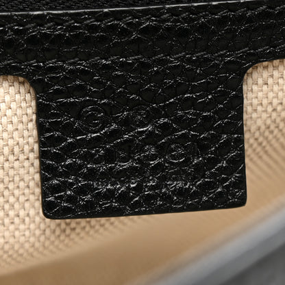 Gucci Pebbled Calfskin Medium Soho Flap Crossbody Black 6 of 10