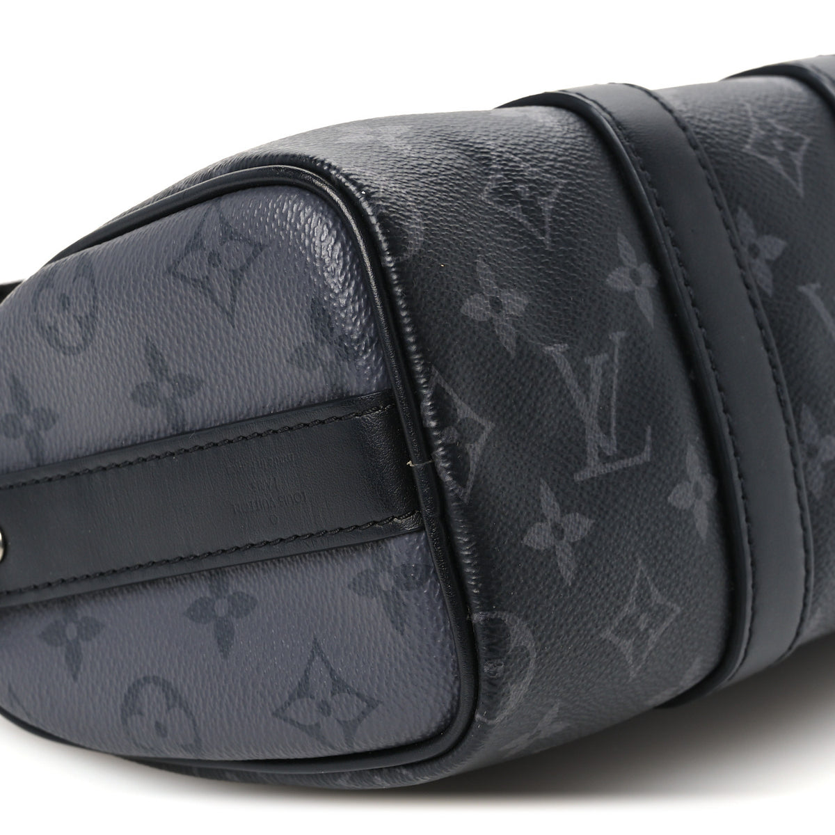 Louis Vuitton Reverse Monogram Eclipse Keepall Bandouliere 25 Black 8 of 9