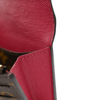 Louis Vuitton Monogram Emilie Wallet Fuchsia 7 of 8