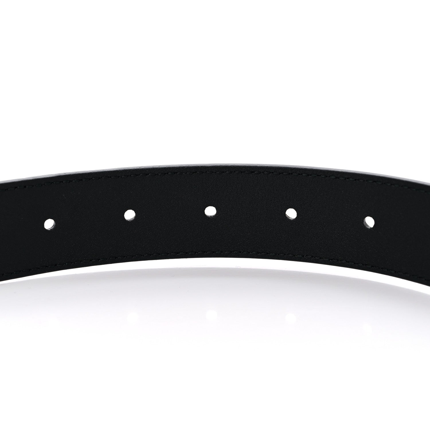 Gucci Calfskin Double G 30mm Belt 75 30 Black 4 of 5