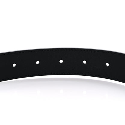 Gucci Calfskin Double G 30mm Belt 75 30 Black 4 of 5