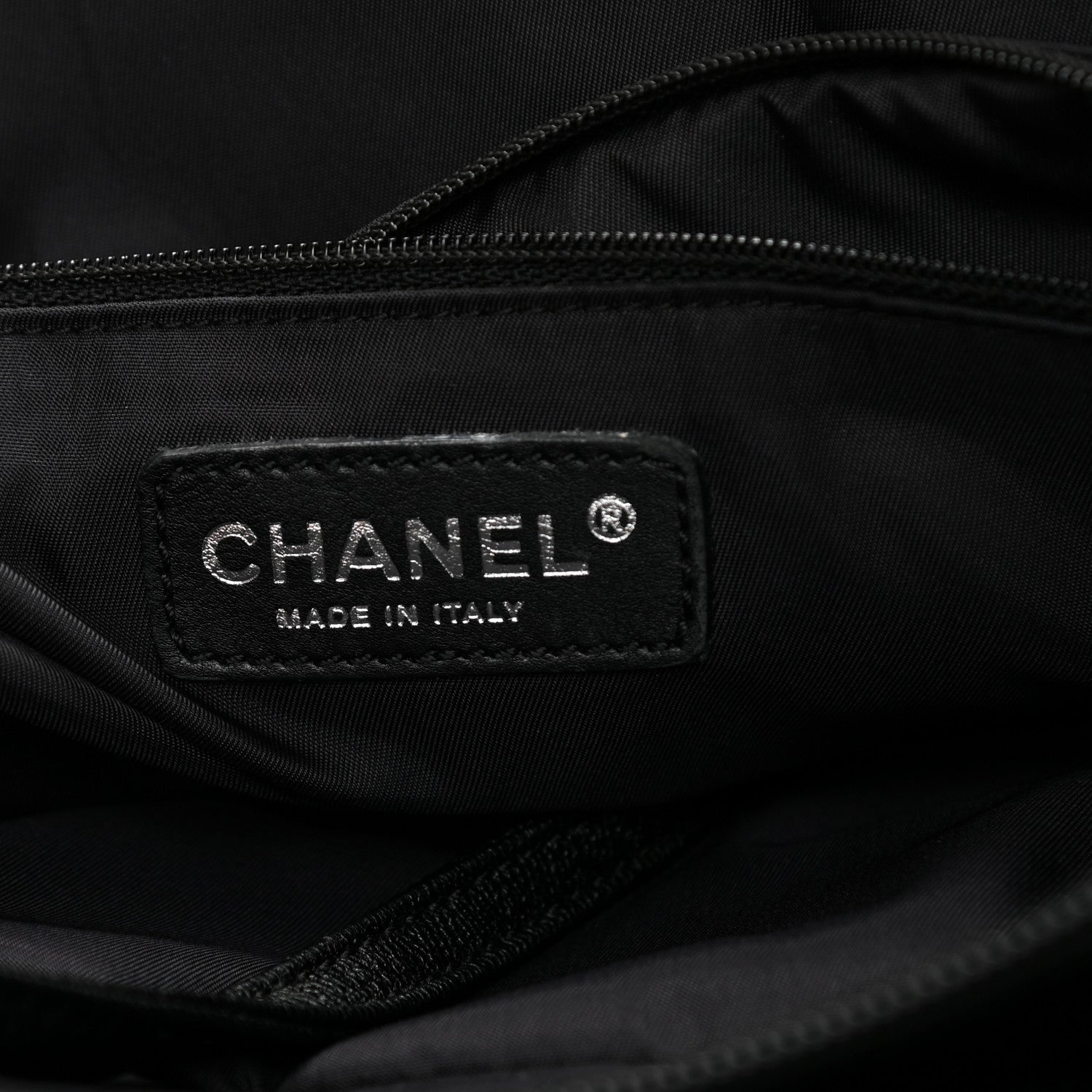 Chanel Coated Canvas Large Paris Biarritz Tote Black 6 of 14