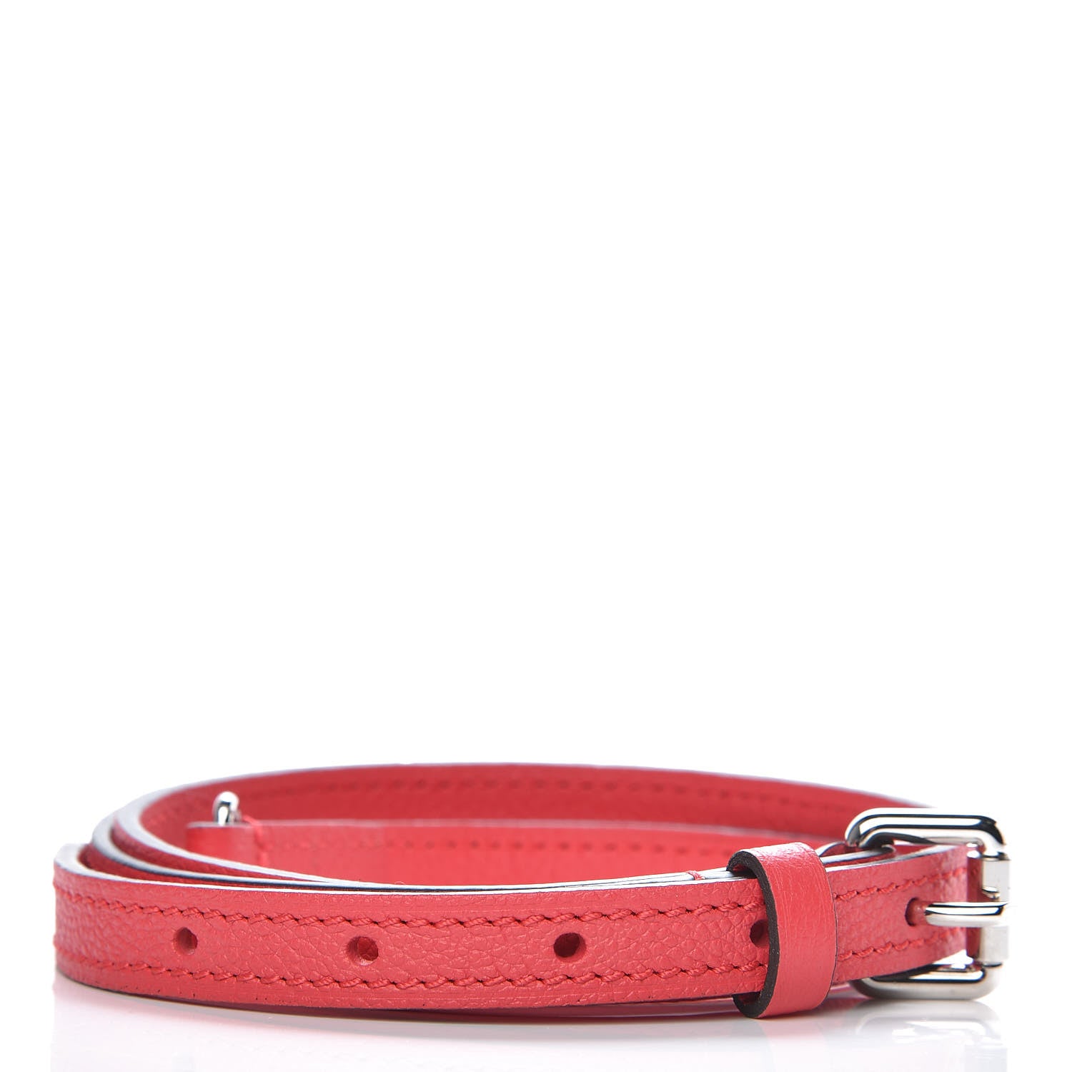 Louis Vuitton Calfskin Pont Neuf MM Adjustable Shoulder Strap Poppy 2 of 3