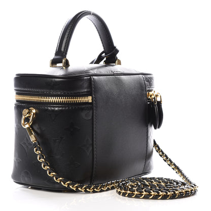 Louis Vuitton Monogram Ink Vanity PM Black 2 of 9
