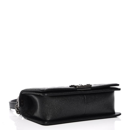 Chanel Caviar Quilted Medium Boy Flap Black 4 of 8