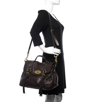 Mulberry Soft Buffalo Oversized Alexa Chocolate 2 of 16