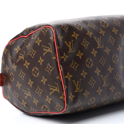 Louis Vuitton Monogram Totem Speedy 30 Flamingo 6 of 9