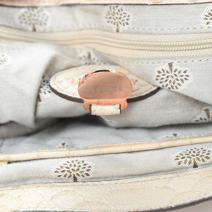 Mulberry Python Embossed Calfskin Medium Alexa White 8 of 19