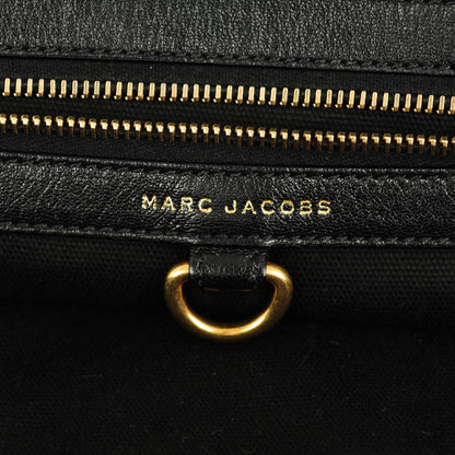 Marc Jacobs Lacquered Goatskin Quilted Karlie Satchel Black 6 of 9