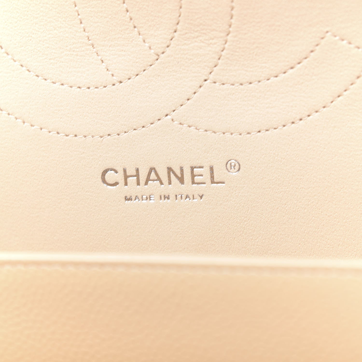 Chanel Caviar Quilted Jumbo Double Flap Beige Clair 8 of 9
