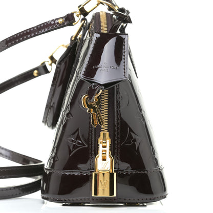 Louis Vuitton Vernis Alma BB Amarante 9 of 9
