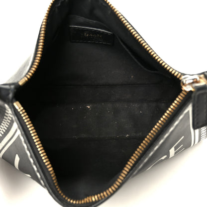 Versace Calfskin 90s Logo Pouch Black 5 of 10