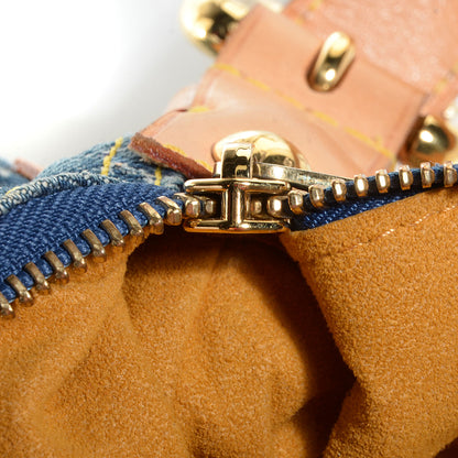 Louis Vuitton Monogram Denim Baggy PM Blue 8 of 8