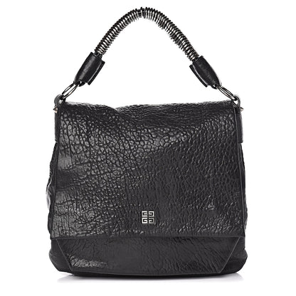 Givenchy Pebbled Lambskin Shoulder Bag Black 1 of 16