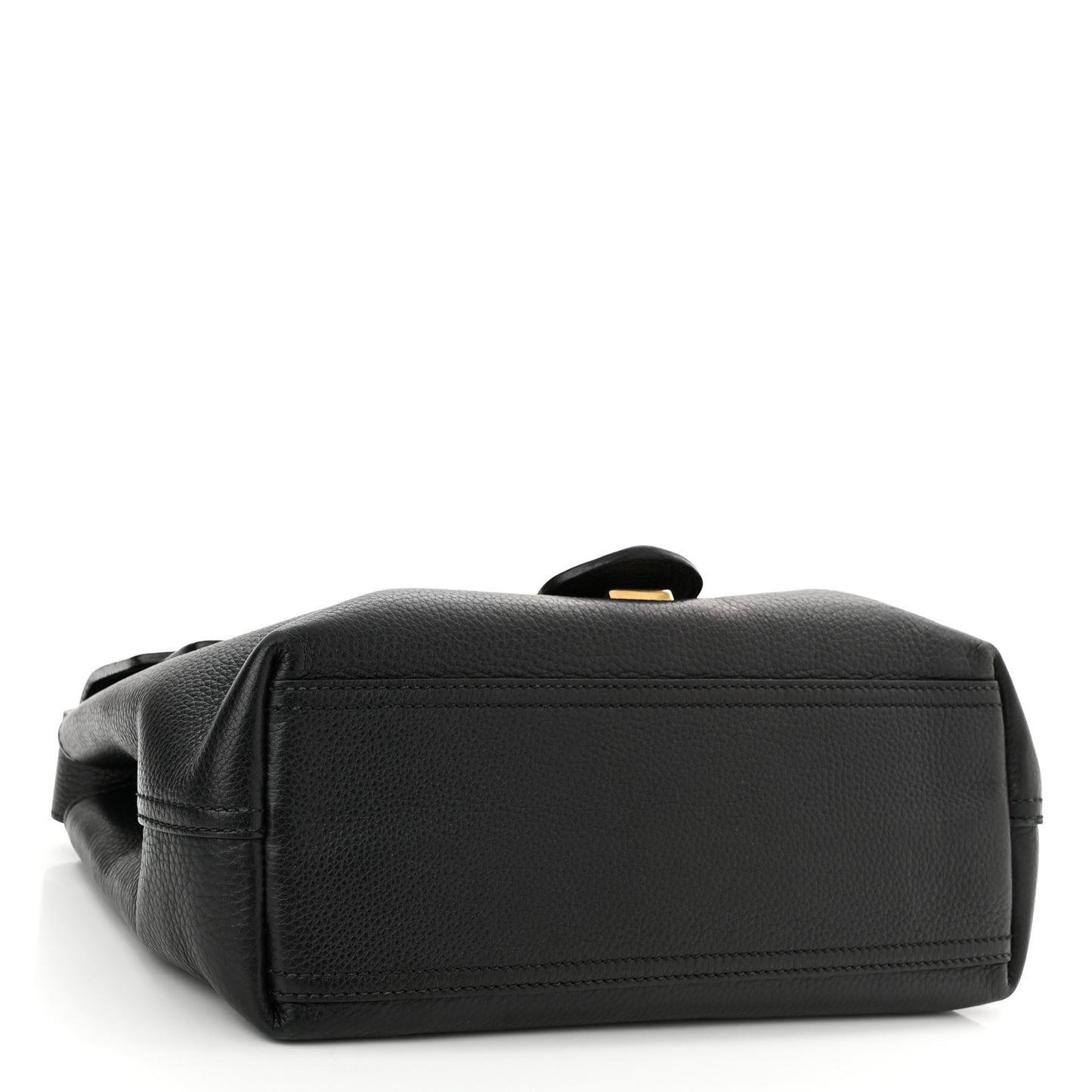 Calfskin GG Marmont Shoulder Bag Black