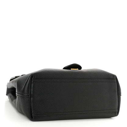 Gucci Calfskin GG Marmont Shoulder Bag Black 4 of 11