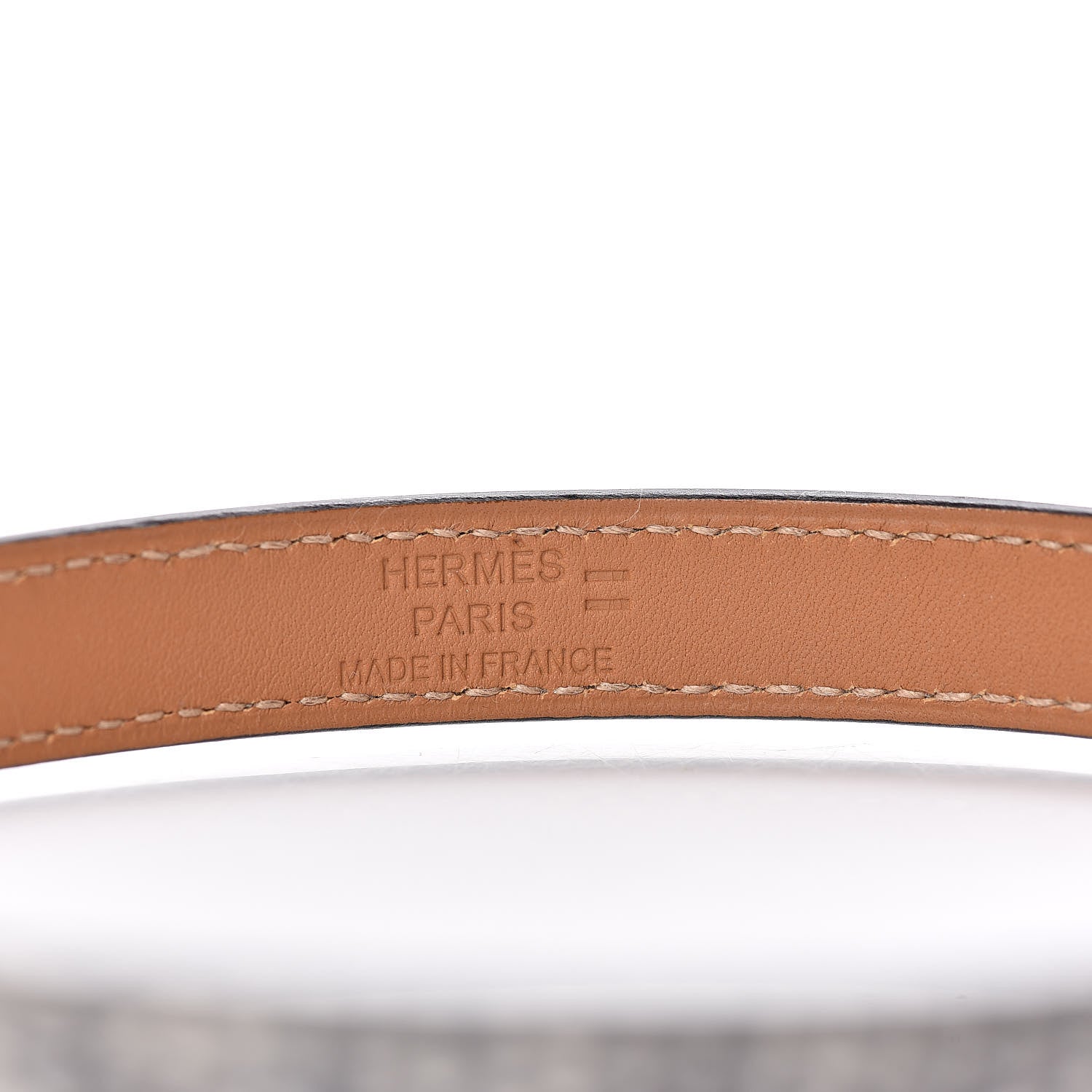 Hermes Lizard Kelly Double Tour Bracelet T2 Ombre 6 of 6