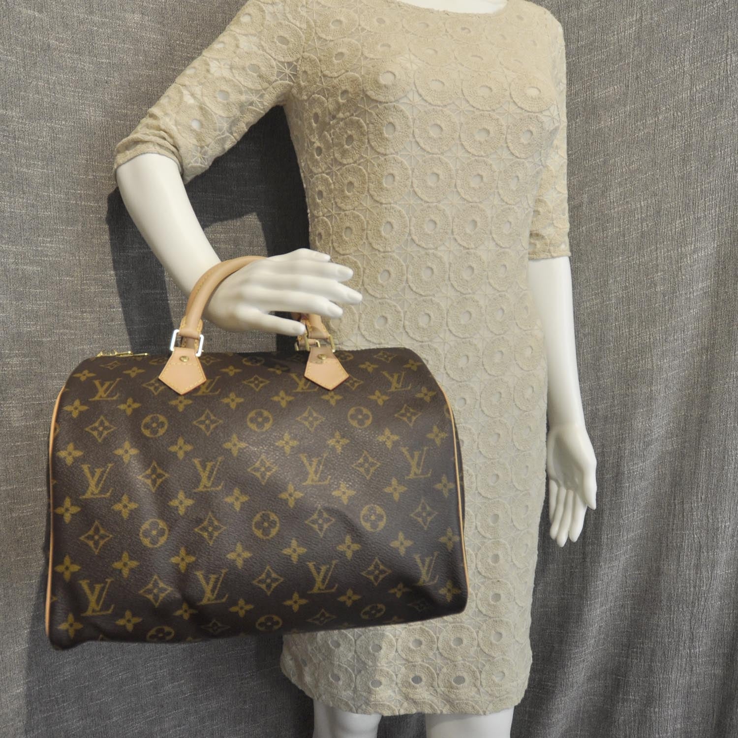 Louis Vuitton Monogram Speedy Bandouliere 30 2 of 8