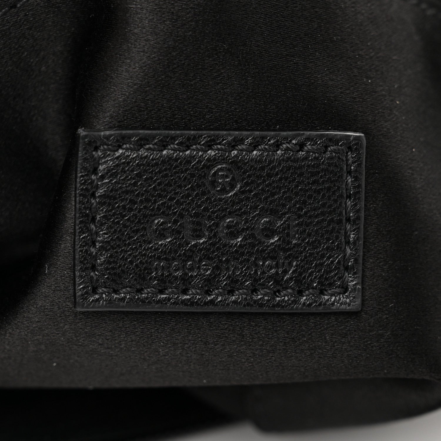 Gucci Jacquard Black Denim GG Monogram Horsebit Slim Small Shoulder Bag Black Grey 6 of 9