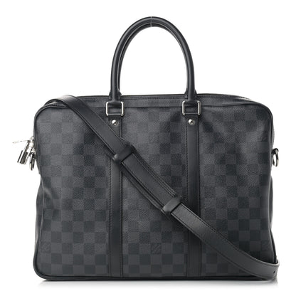 Louis Vuitton Damier Graphite Porte Documents Voyage PM 1 of 15