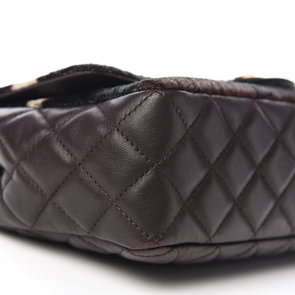 Chanel Pony Hair Lambskin Medium Paris Dallas Single Flap Gold 8 of 10