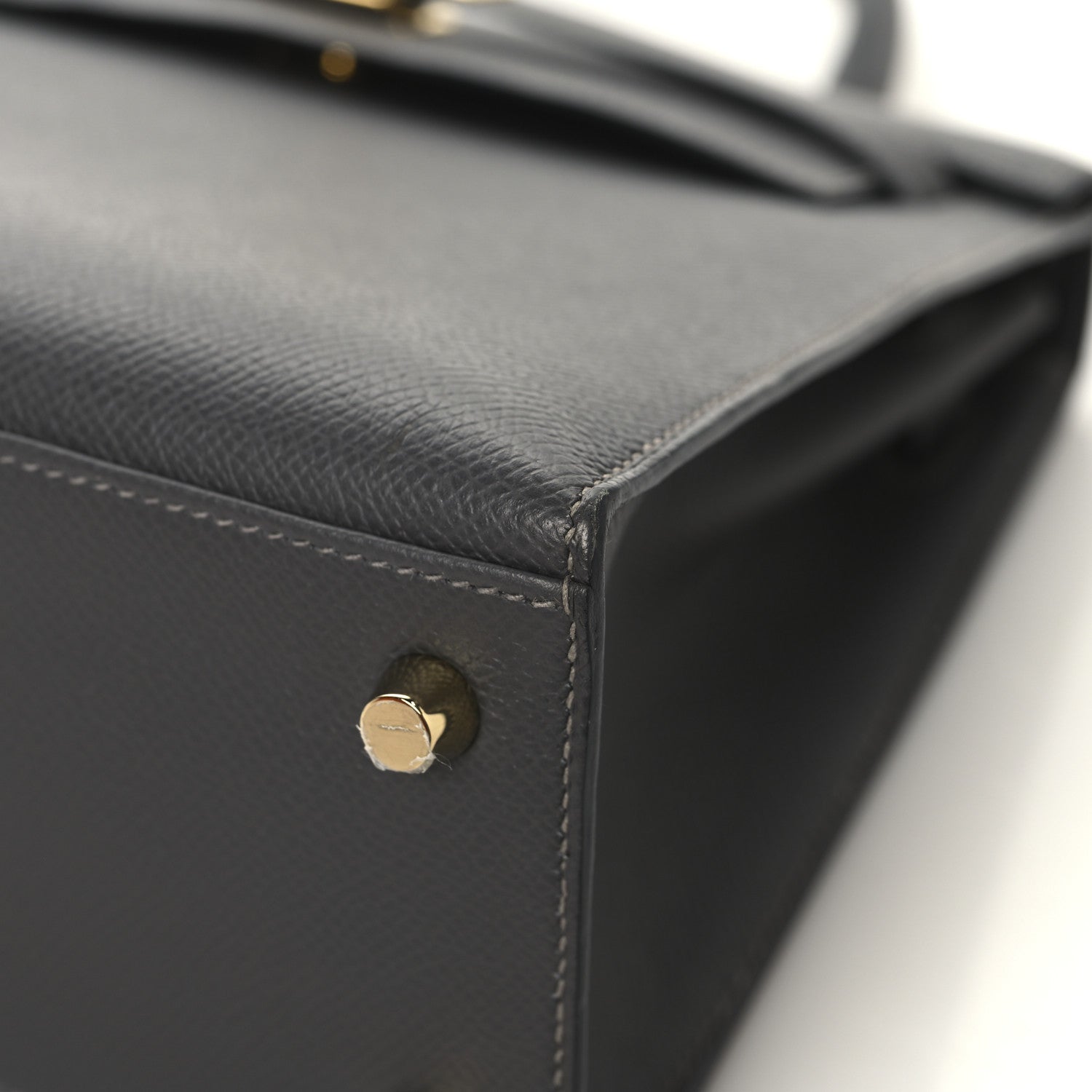 Hermes Epsom Kelly Sellier 25 Graphite 10 of 13