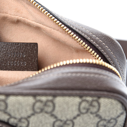 Gucci GG Supreme Monogram Web Small Ophidia Belt Bag 75 30 Dark Brown 9 of 10