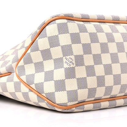 Louis Vuitton Damier Azur Delightful MM Rose Ballerine 8 of 14