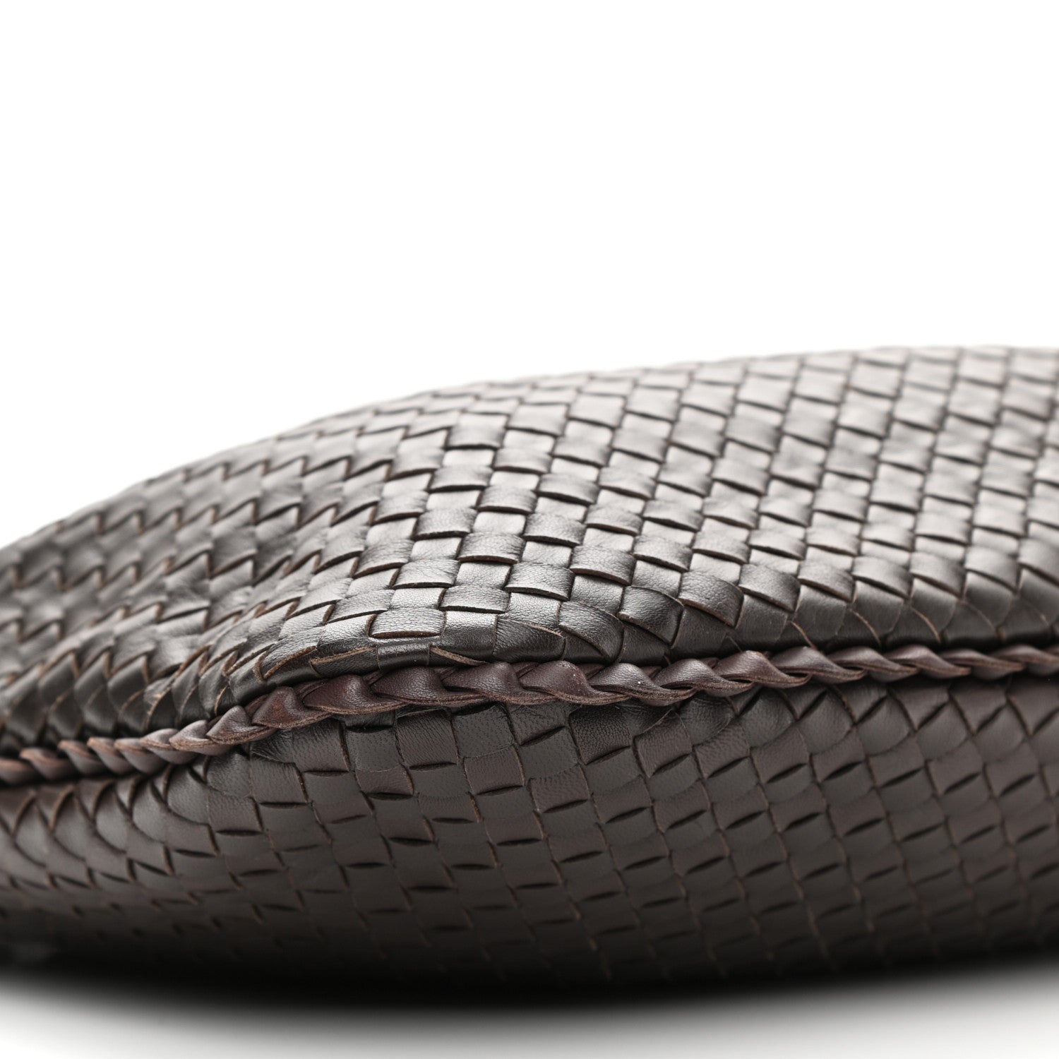 Bottega Veneta Nappa Intrecciato Large Veneta Hobo Ebano 9 of 10