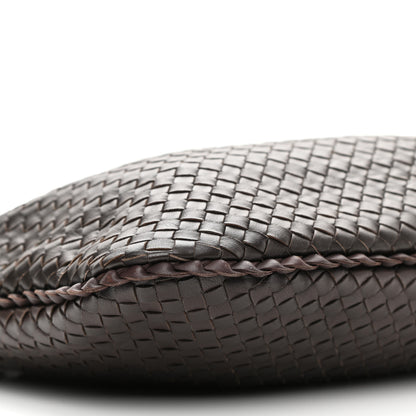 Bottega Veneta Nappa Intrecciato Large Veneta Hobo Ebano 9 of 10