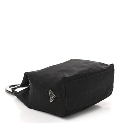 Prada Tessuto Nylon Top Handle Bag Black 4 of 8