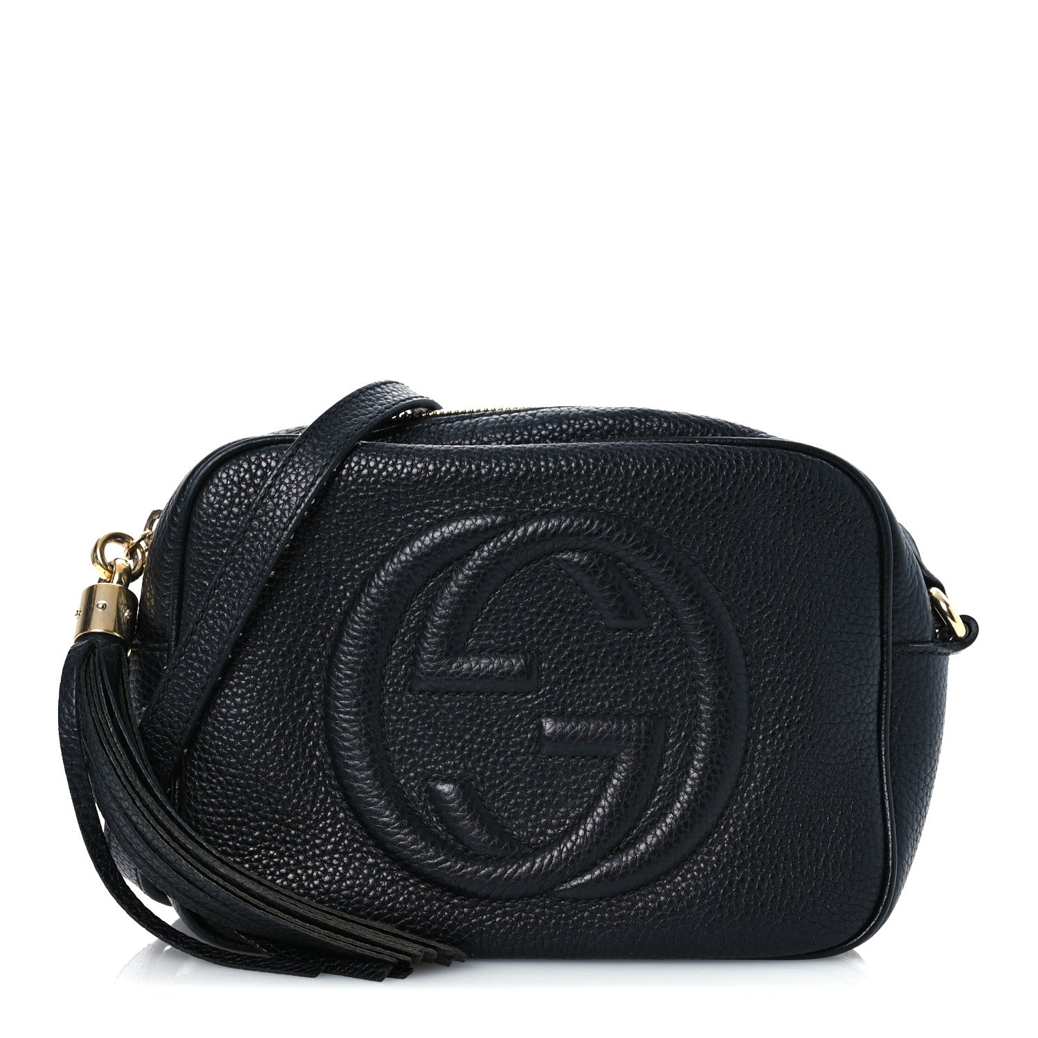 Gucci Pebbled Calfskin Small Soho Disco Bag Black 1 of 13