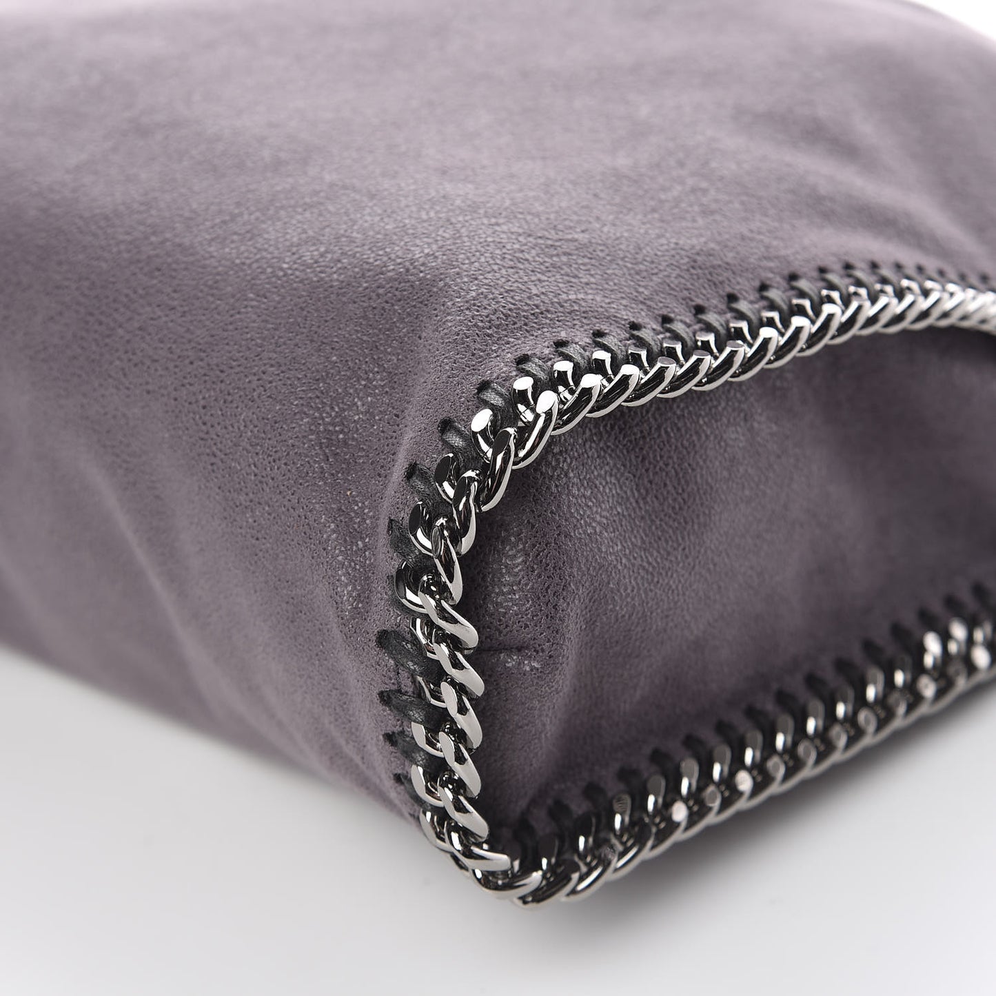 Shaggy Deer Small Falabella Tote Grey