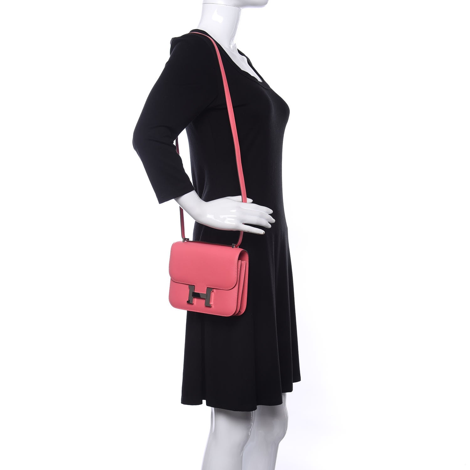 Hermes Evercolor Constance 18 Rose Azalee 2 of 10