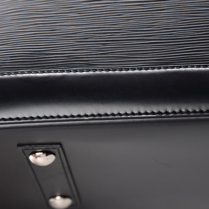 Louis Vuitton Epi Alma MM Black 10 of 12