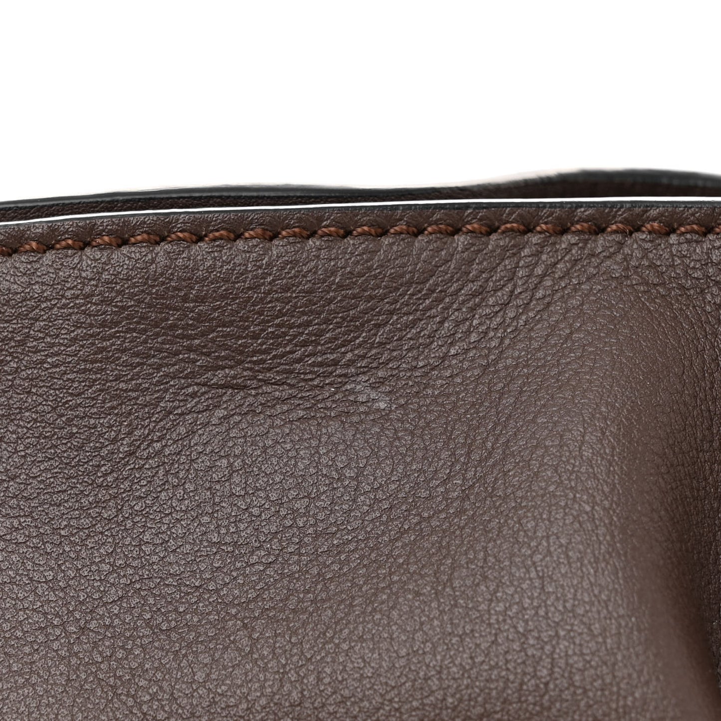 Nappa Medium Flamenco Knot Bag Chocolate