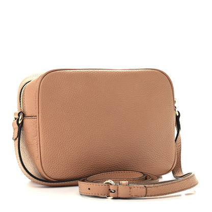 Gucci Pebbled Calfskin Small Soho Disco Bag Camelia 3 of 12