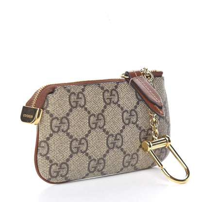 Gucci GG Supreme Monogram Key Case Brown 3 of 7