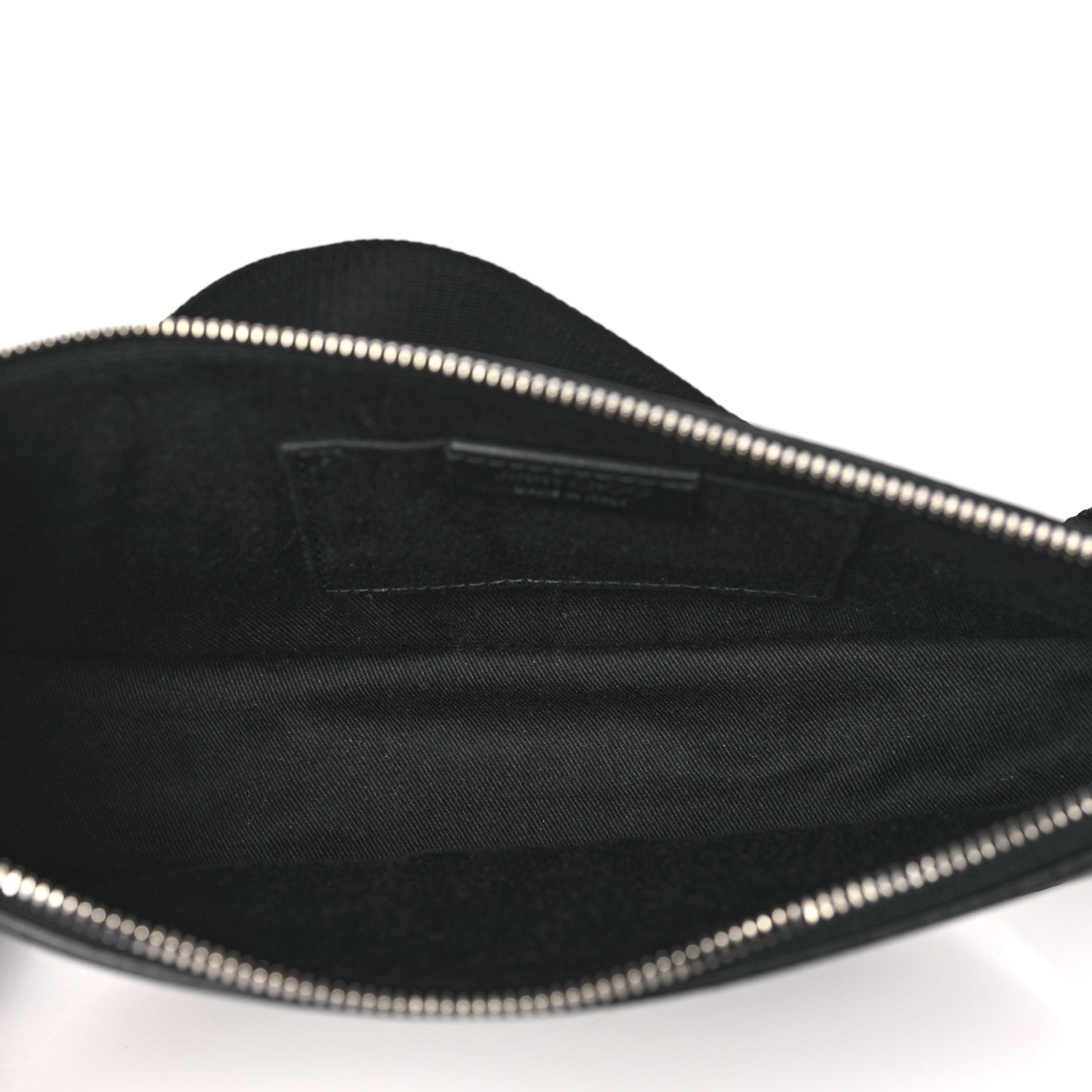Jimmy Choo Calfskin Logo Embossed Half Moon Shoulder Bag Black 5 of 9