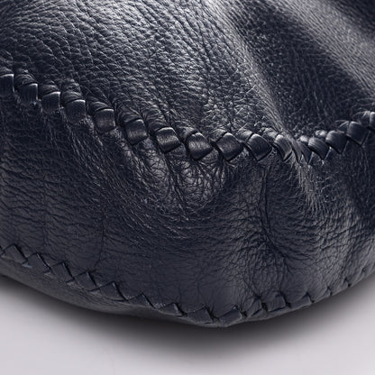 Bottega Veneta Washed Cervo Deerskin Large Hobo China Blue 16 of 16