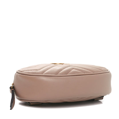 Gucci Calfskin Matelasse GG Marmont Belt Bag 85 34 Porcelain Rose 4 of 10