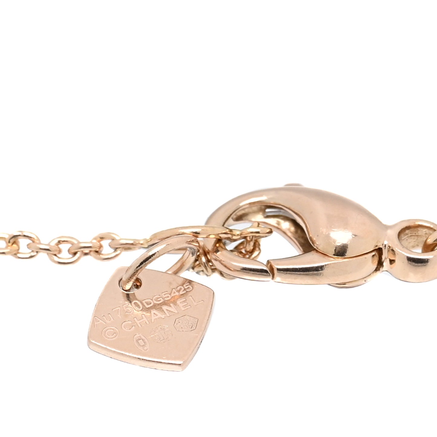 18K Beige Gold Coco Crush Station Bracelet
